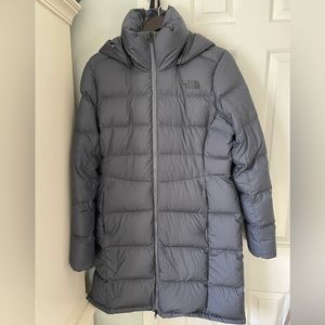 The North Face gray down Parker